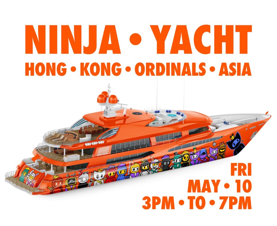 Ninja Yacht at Ordinals Asia